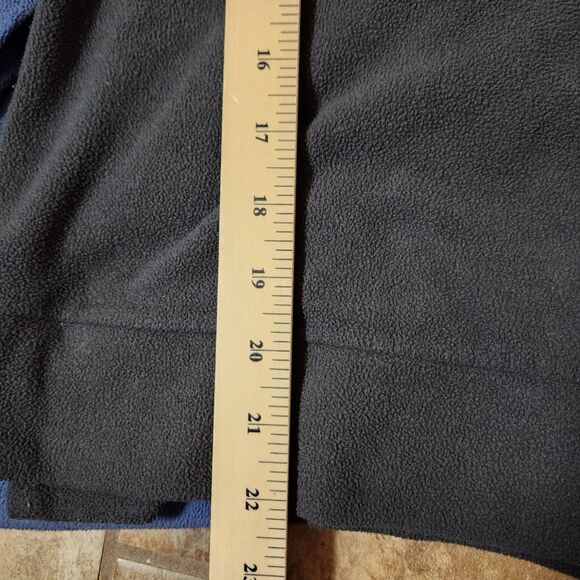 Old Navy Women’s Fleece ½ Zip Pullover Bundle – Size Small – Blue & Grey Plaid - Picture 7 of 9